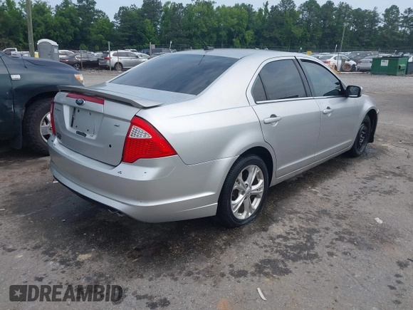 2012 Ford Fusion SE with VIN 3FAHP0HA6CR417306, listed as a IAAI auction lot 42488661 with 183,091 mi miles and . Bid and sale history available at DreamBid. Image 4.