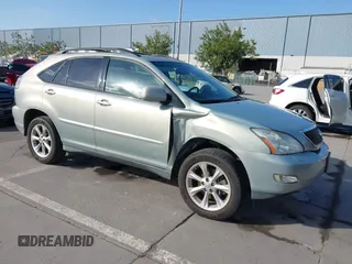 2008 Lexus RX 350 with VIN 2T2HK31U68C090638, listed as a IAAI auction lot 42136578 with 97,610 mi miles. Bid and sale history available at carsss.com. Image 1.