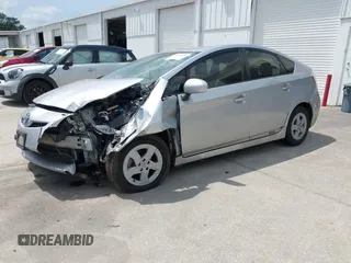 2011 Toyota Prius I with VIN JTDKN3DU0B5287578, listed as a IAAI auction lot 42103674 with 187,808 mi miles. Bid and sale history available at carsss.com. Image 2.