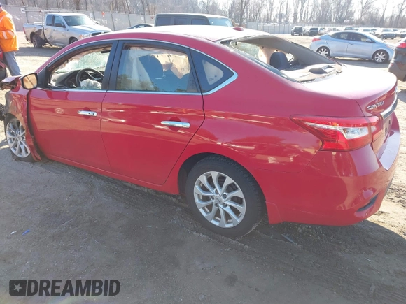 2018 Nissan Sentra SV with VIN 3N1AB7AP0JL635407, listed as a IAAI auction lot 41669564 with Not Provided miles and . Bid and sale history available at carsss.com. Image 3.