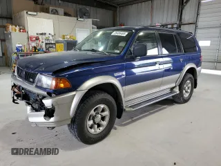 1999 Mitsubishi Montero z VIN JA4MT41R8XP039248, wystawiony jako Copart lot #58486465 z przebiegiem 183 316 mil mil oraz Szkoda całkowita • Salvage title. Historia ofert i sprzedaży dostępna na DreamBid. Obrazek 1.