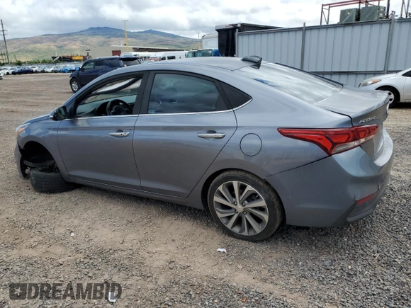 2018 Hyundai Accent Limited z VIN 3KPC34A30JE031634, wystawiony jako Copart lot #57531905 z przebiegiem 68 626 mil mil oraz Szkoda całkowita • Salvage title. Historia ofert i sprzedaży dostępna na DreamBid. Obrazek 2.