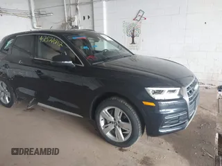 2018 Audi Q5 Premium Plus with VIN WA1BNAFY8J2114339, listed as a IAAI auction lot 42524812 with 109,573 mi miles and . Bid and sale history available at DreamBid. Image 1.
