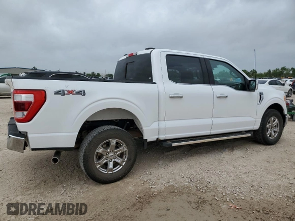2023 Ford F-150 XL with VIN 1FTEW1EP9PKF30448, listed as a Copart auction lot 51097175 with 35,624 mi miles and Salvage Title. Bid and sale history available at carsss.com. Image 3.