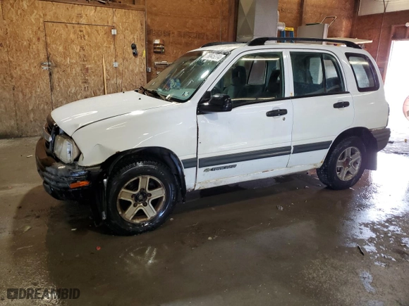 2003 Chevrolet Tracker with VIN 2CNBJ13C336950135, listed as a Copart auction lot 78845274 with NaN miles and Salvage Title. Bid and sale history available at carsss.com. Image 1.