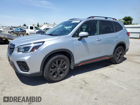 2021 Subaru Forester Special Sports with VIN JF2SKARC6MH497974, listed as a Copart auction lot 57363545 with 90,394 mi miles and Salvage title. Bid and sale history available at DreamBid. Image 1.