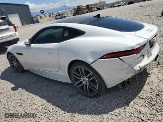 2016 Jaguar F-TYPE R with VIN SAJWJ6DL9GMK27674, listed as a Copart auction lot 68377194 with 55,074 mi miles and Salvage Title. Bid and sale history available at carsss.com. Image 2.
