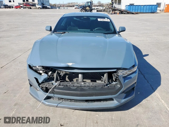2024 Ford Mustang EcoBoost with VIN 1FA6P8TH3R5137767, listed as a Copart auction lot 47287715 with 10,448 mi miles and Salvage Title. Bid and sale history available at DreamBid. Image 5.