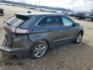 2015 Ford Edge SEL with VIN 2FMTK4J90FBC08832, listed as a Copart auction lot 45134645 with 120,526 mi miles and Salvage Title. Bid and sale history available at carsss.com. Image 3.