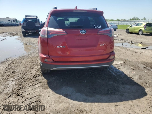 2017 Toyota RAV4 XLE with VIN JTMWFREV3HJ121385, listed as a Copart auction lot 52240585 with 77,944 mi miles and Salvage Title. Bid and sale history available at carsss.com. Image 6.