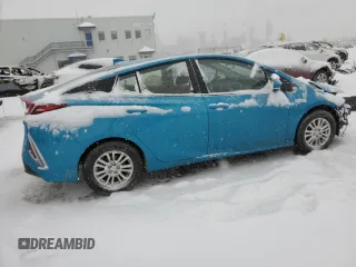 2022 Toyota Prius LE with VIN JTDKAMFPXN3201668, listed as a Copart auction lot 42558185 with 20,139 mi miles and Salvage title. Bid and sale history available at DreamBid. Image 3.