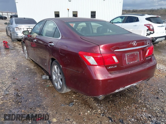 2008 Lexus ES 350 with VIN JTHBJ46G582212408, listed as a IAAI auction lot 41713251 with Not Provided miles. Bid and sale history available at carsss.com. Image 3.