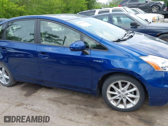 2012 Toyota Prius Two with VIN JTDZN3EU3C3136499, listed as a IAAI auction lot 42210448 with 222,682 mi miles and . Bid and sale history available at DreamBid. Image 6.