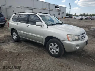 2003 Toyota Highlander with VIN JTEGF21A330091748, listed as a Copart auction lot 53158075 with 176,134 mi miles and Salvage Title. Bid and sale history available at carsss.com. Image 4.