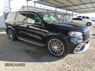 2021 Mercedes-Benz GLS with VIN 4JGFF8KE6MA316191, listed as a Copart auction lot 87205584 with 52,108 mi miles and Salvage Title. Bid and sale history available at carsss.com. Image 4.