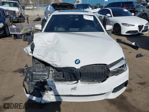 2020 BMW 5 Series 530i with VIN WBAJR3C06LCE51928, listed as a IAAI auction lot 38396315 with 93,150 mi miles and . Bid and sale history available at DreamBid. Image 12.