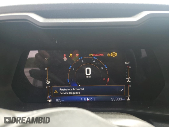 2023 Chevrolet Colorado 2WD Work Truck z VIN 1GCPSBEK0P1180499, wystawiony jako Copart lot #62040235 z przebiegiem 33 983 mil mil oraz Szkoda całkowita • Salvage title. Historia ofert i sprzedaży dostępna na DreamBid. Obrazek 9.