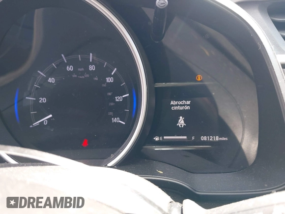 2019 Honda Fit EX with VIN 3HGGK5H80KM715748, listed as a IAAI auction lot 42033296 with 81,218 mi miles and . Bid and sale history available at DreamBid. Image 16.
