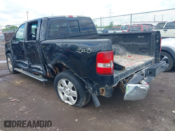 2007 Ford F-150 XLT with VIN 1FTPW14V17KA47299, listed as a IAAI auction lot 42199613 with 245,847 mi miles and . Bid and sale history available at DreamBid. Image 3.