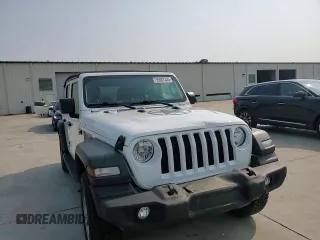 2020 Jeep Wrangler Unlimited Freedom with VIN 1C4HJXDG9LW238432, listed as a Copart auction lot 59087435 with 92,093 mi miles and Salvage title. Bid and sale history available at DreamBid. Image 13.