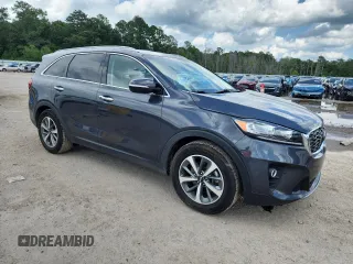2019 Kia Sorento EX with VIN 5XYPH4A52KG461755, listed as a Copart auction lot 60148425 with 89,802 mi miles and Salvage title. Bid and sale history available at DreamBid. Image 4.