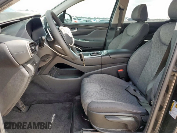 2023 Hyundai Santa Fe SE with VIN 5NMS14AJ4PH606397, listed as a Copart auction lot 62931165 with 37,687 mi miles and Salvage title. Bid and sale history available at DreamBid. Image 7.