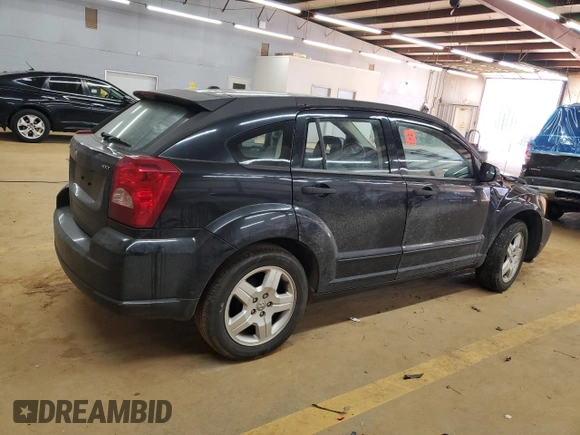 2008 Dodge Caliber SXT with VIN 1B3HB48CX8D665433, listed as a Copart auction lot 47119435 with 206,027 mi miles and Salvage Title. Bid and sale history available at DreamBid. Image 3.