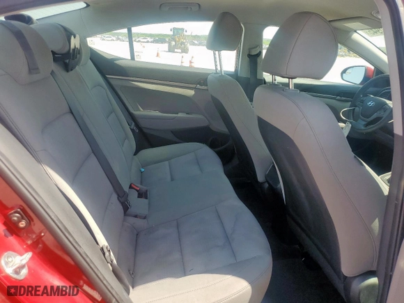 2017 Hyundai Elantra SE with VIN KMHD74LF2HU329464, listed as a Copart auction lot 51160945 with 66,382 mi miles and Salvage Title. Bid and sale history available at carsss.com. Image 10.