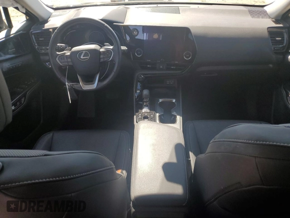 2024 Lexus NX with VIN JTJGKCEZXR2019879, listed as a Copart auction lot 46855145 with 16,950 mi miles and Salvage Title. Bid and sale history available at carsss.com. Image 8.