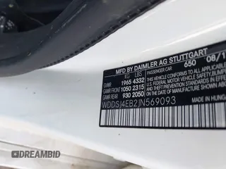 2018 Mercedes-Benz CLA 250 with VIN WDDSJ4EB2JN569093, listed as a IAAI auction lot 33075718 with 29,546 mi miles and . Bid and sale history available at DreamBid. Image 9.