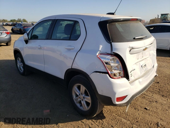 2020 Chevrolet Trax LS with VIN 3GNCJNSB2LL161325, listed as a Copart auction lot 73799874 with 83,190 mi miles and Salvage Title. Bid and sale history available at carsss.com. Image 2.