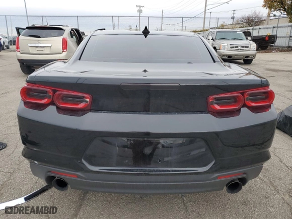 2022 Chevrolet Camaro 1LT with VIN 1G1FB1RXXN0121953, listed as a Copart auction lot 82460324 with 0 mi miles and Salvage Title. Bid and sale history available at carsss.com. Image 6.