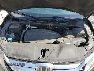 2018 Honda Odyssey EX-L z VIN 5FNRL6H70JB000036, wystawiony jako Copart lot #50455365 z przebiegiem 141 010 mil mil oraz Szkoda całkowita • Salvage title. Historia ofert i sprzedaży dostępna na DreamBid. Obrazek 12.
