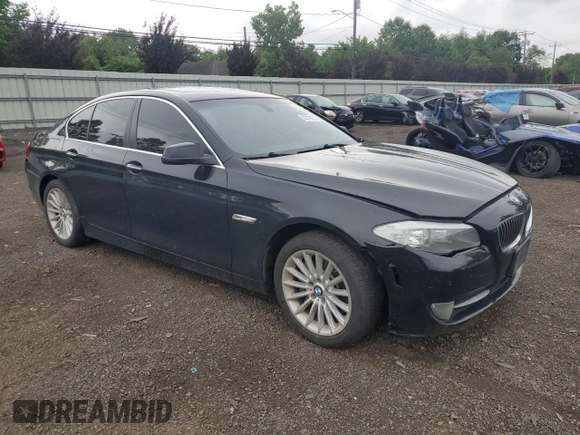 2013 BMW 5 Series 535i xDrive with VIN WBAFU7C56DDU76540, listed as a Copart auction lot 63778835 with Not provided miles and Salvage title. Bid and sale history available at DreamBid. Image 4.