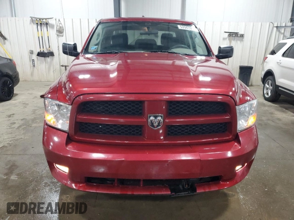 2012 Ram 1500 Express with VIN 1C6RD7KT1CS196557, listed as a Copart auction lot 53502005 with 140,869 mi miles and Salvage title. Bid and sale history available at DreamBid. Image 5.
