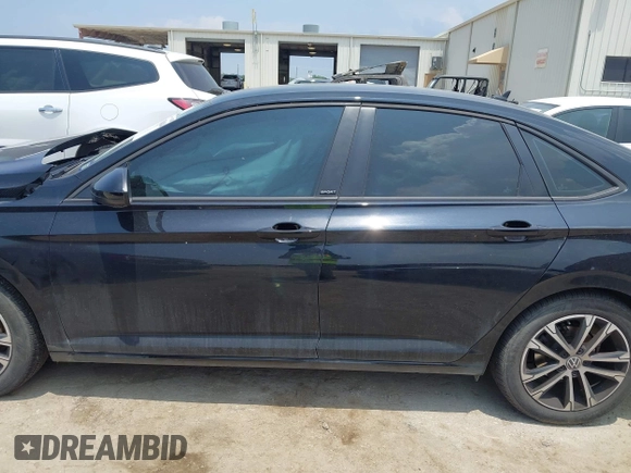 2024 Volkswagen Jetta Sport with VIN 3VWAM7BU3RM018730, listed as a IAAI auction lot 42158484 with 19,482 mi miles and . Bid and sale history available at DreamBid. Image 14.
