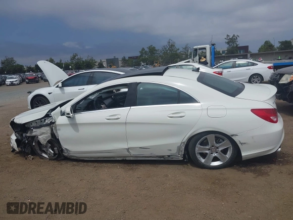 2015 Mercedes-Benz CLA 250 with VIN WDDSJ4GB2FN274032, listed as a IAAI auction lot 42408281 with 50,620 mi miles and . Bid and sale history available at DreamBid. Image 14.