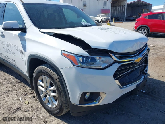 2019 Chevrolet Traverse LT Leather with VIN 1GNEVHKW2KJ306743, listed as a IAAI auction lot 41560538 with 132,641 mi miles. Bid and sale history available at carsss.com. Image 6.