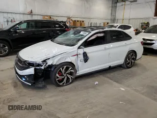 2022 Volkswagen Jetta GLI Autobahn z VIN 3VW2T7BU5NM015510, wystawiony jako Copart lot #74180584 z przebiegiem 29 147 mil mil oraz Nie do naprawy • Non repairable. Historia ofert i sprzedaży dostępna na DreamBid. Obrazek 1.