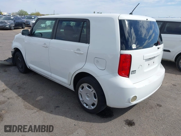 2008 Scion xB with VIN JTLKE50E281034521, listed as a IAAI auction lot 41896438 with 136,605 mi miles. Bid and sale history available at carsss.com. Image 3.