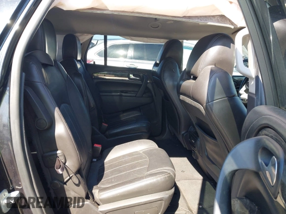 2014 Buick Enclave Premium with VIN 5GAKVCKD6EJ370478, listed as a IAAI auction lot 41774722 with 177,193 mi miles and . Bid and sale history available at DreamBid. Image 8.