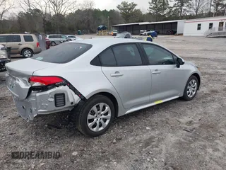 2024 Toyota Corolla LE with VIN 5YFB4MDE6RP224757, listed as a IAAI auction lot 41777068 with 6,121 mi miles. Bid and sale history available at carsss.com. Image 4.