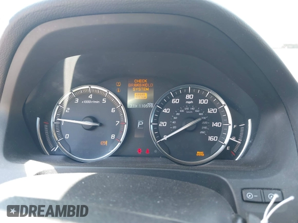 2017 Acura TLX with VIN 19UUB1F32HA007901, listed as a IAAI auction lot 41877950 with 110,598 mi miles and . Bid and sale history available at DreamBid. Image 7.