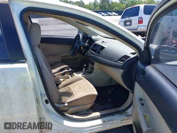 2009 Mitsubishi Lancer DE with VIN JA3AU16U29U040688, listed as a IAAI auction lot 42116109 with 202,015 mi miles. Bid and sale history available at carsss.com. Image 5.