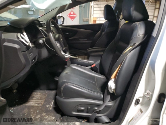 2017 Nissan Murano SL with VIN 5N1AZ2MH0HN105704, listed as a Copart auction lot 88717435 with 66,437 mi miles and Salvage Title. Bid and sale history available at carsss.com. Image 7.