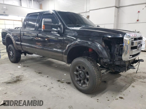 2016 Ford F-350 Platinum with VIN 1FT8W3BT3GEC78902, listed as a Copart auction lot 44000215 with Not Provided miles and Salvage Title. Bid and sale history available at DreamBid. Image 4.