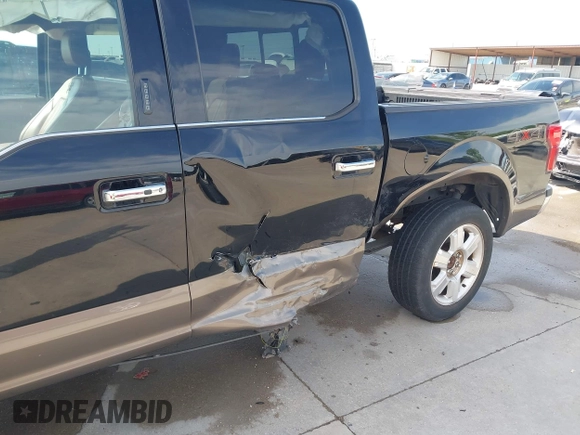 2018 Ford F-150 XL with VIN 1FTEW1E57JFC94834, listed as a IAAI auction lot 42179236 with 76,665 mi miles and . Bid and sale history available at DreamBid. Image 6.