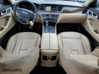2017 Genesis G80 3.8L with VIN KMHGN4JEXHU170481, listed as a Copart auction lot 38900224 with 71,639 mi miles. Bid and sale history available at carsss.com. Image 8.