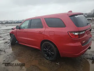 2018 Dodge Durango GT with VIN 1C4RDJDG9JC496148, listed as a Copart auction lot 48123965 with 107,571 mi miles and Salvage Title. Bid and sale history available at DreamBid. Image 2.