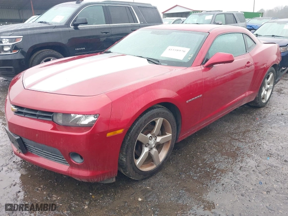 2014 Chevrolet Camaro LT with VIN 2G1FC1E37E9148176, listed as a IAAI auction lot 41558970 with 128,881 mi miles. Bid and sale history available at carsss.com. Image 17.